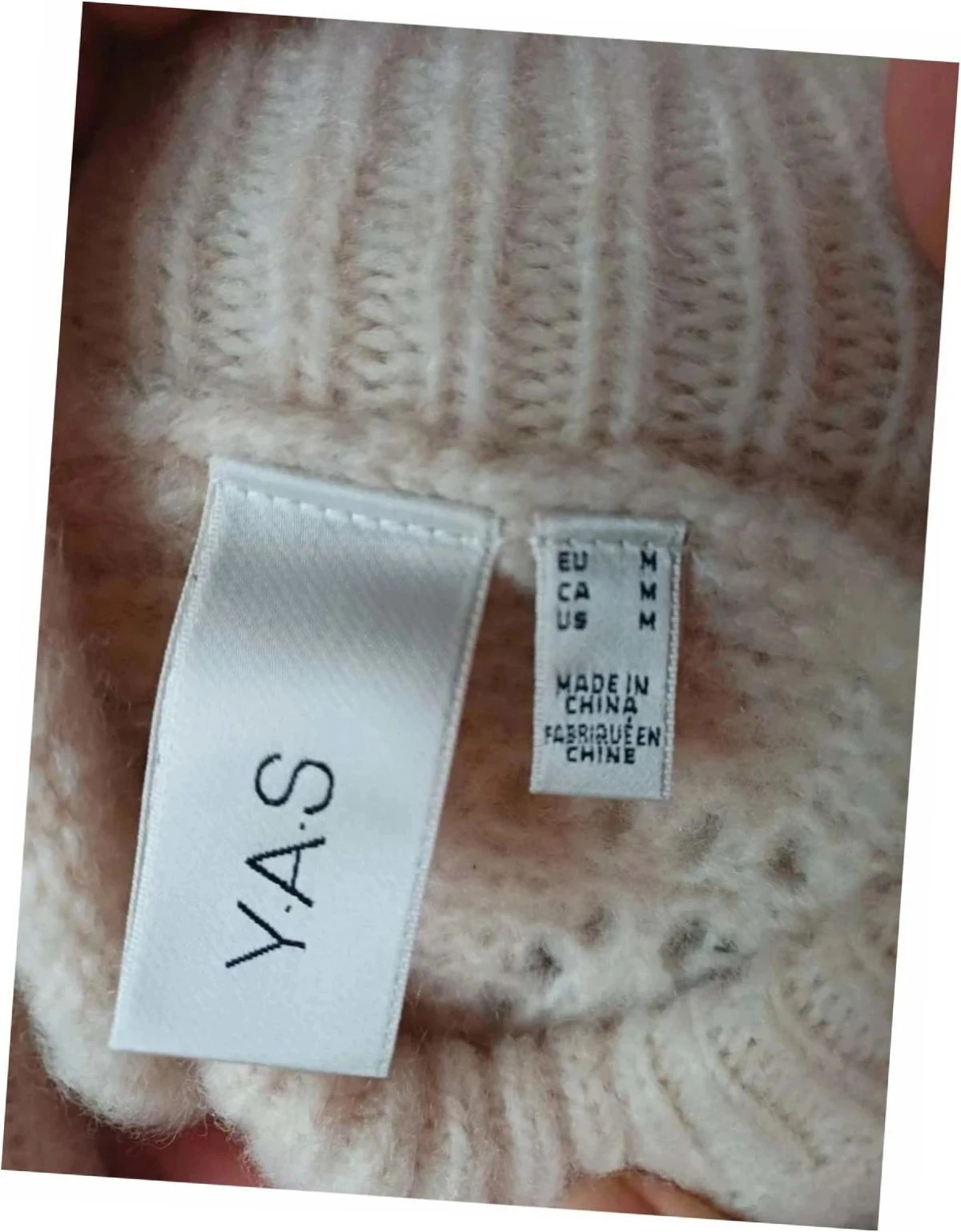 Blusa de gola alta fin yas 38 m em muito bom estado – photo 4